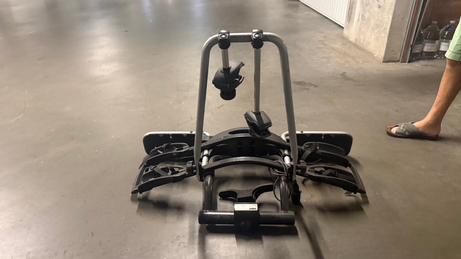 Fietsdrager, Ophalen, 2 fietsen