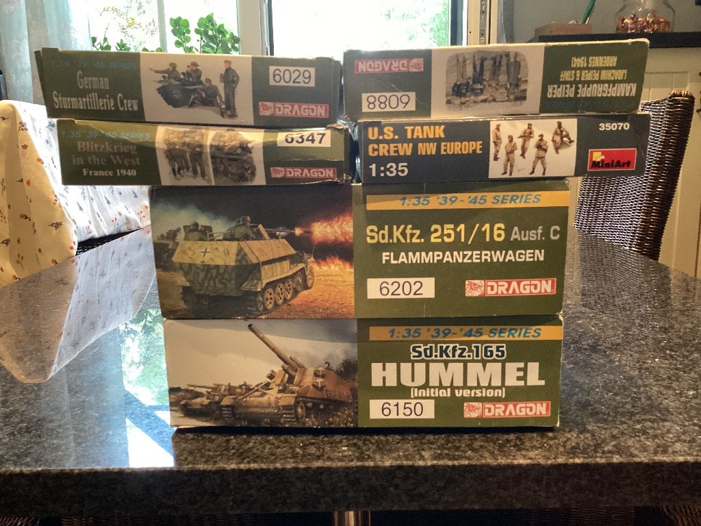 Kits de construction de dragons WW2 1:35, Hobby & Loisirs créatifs, Enlèvement, Comme neuf, 1:35 à 1:50, Personnage ou Figurines