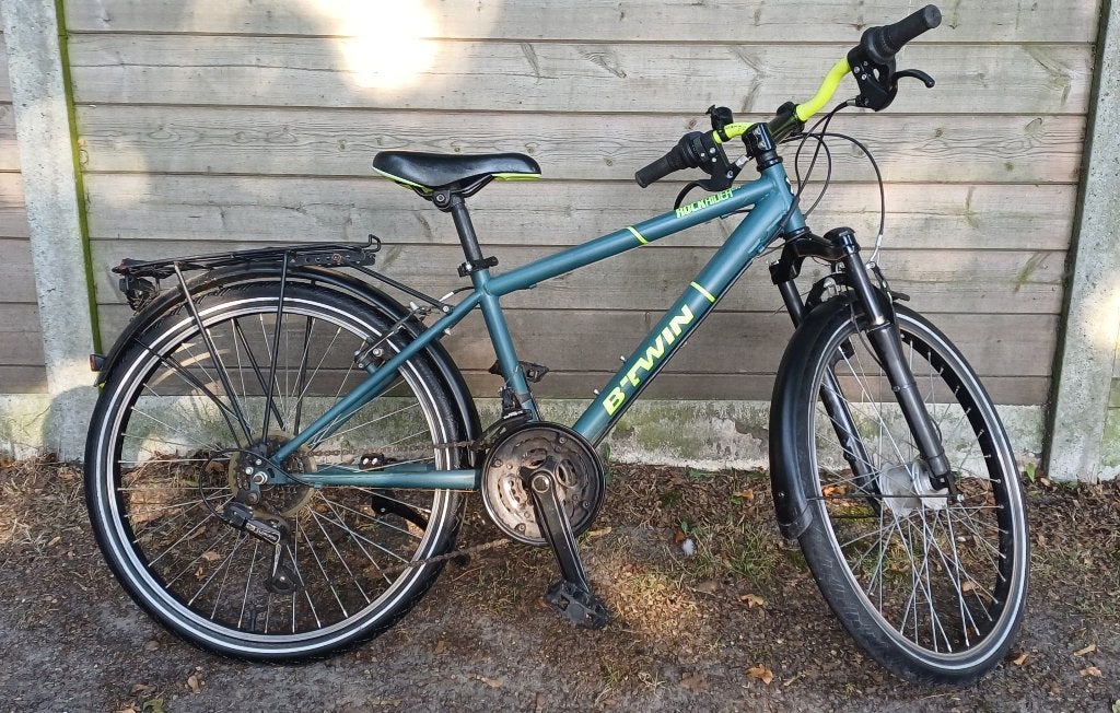 Jongensfiets Btwin 8-12, B,twin, Enlèvement, Utilisé, Frein sur jante