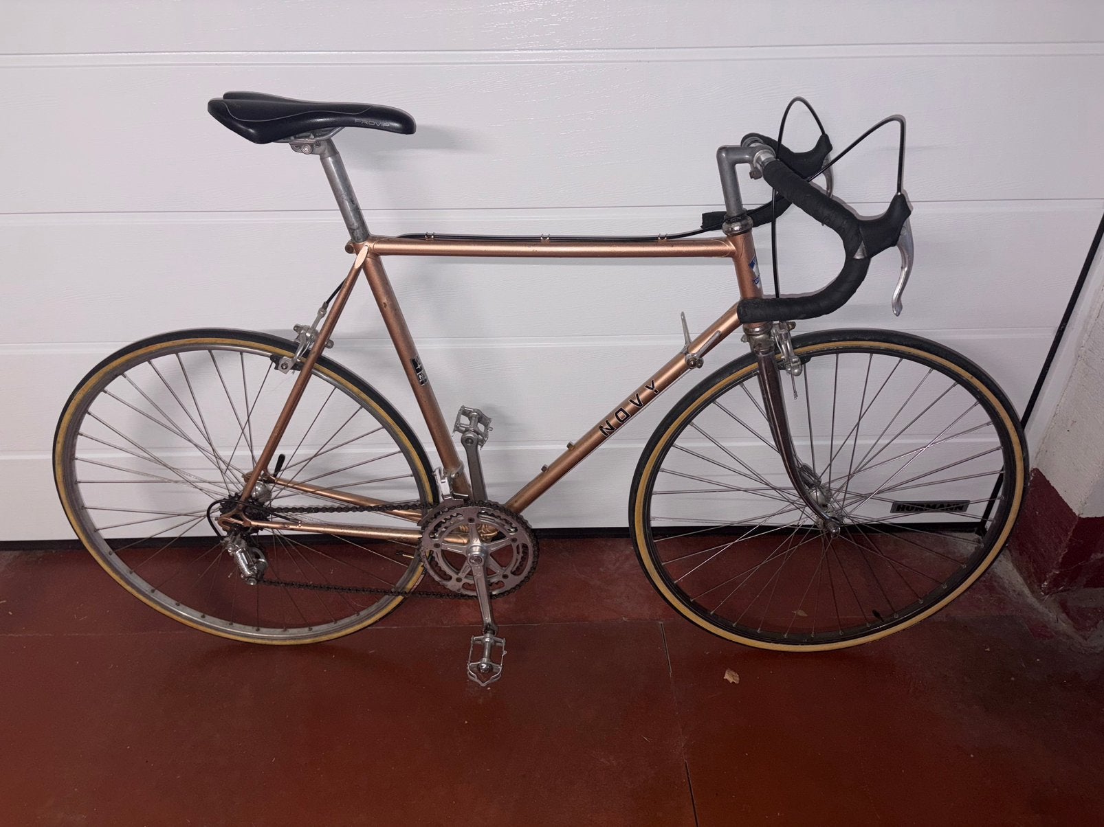 Vintage Novy racefiets, Campagnolo Gran Sport, 57 cm, Gebruikt, 10 tot 15 versnellingen, Velgrem, 53 tot 57 cm