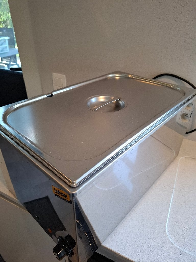 Bain-Marie Sofinor 1200 W inox met deksel, Ophalen, Gebruikt, Overige typen