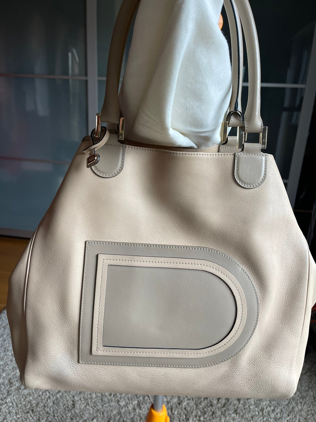 Delvaux Louise satchel, Ophalen of Verzenden, Gebruikt, Handtas