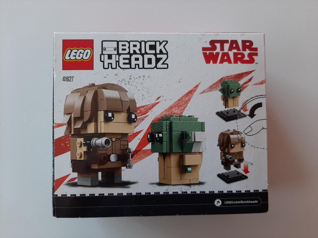 Lego Star Wars Brickheadz 41627: Yodan en Luke, BrickHeadz, Lego, Nieuw, Ophalen of Verzenden
