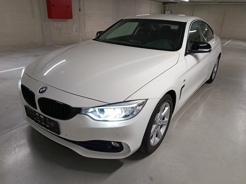 Bmw 420 dA Sport 05/2016 Tiptronic Bi Xenon navi Keyless Pdc, Achat, Entreprise, Entretenue par le concessionnaire, Noir