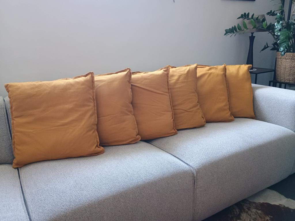 6 Ikea kussens en slopen nieuw, Huis en Inrichting, Woonaccessoires | Kussens, Ophalen, Nieuw, Geel, Rechthoekig