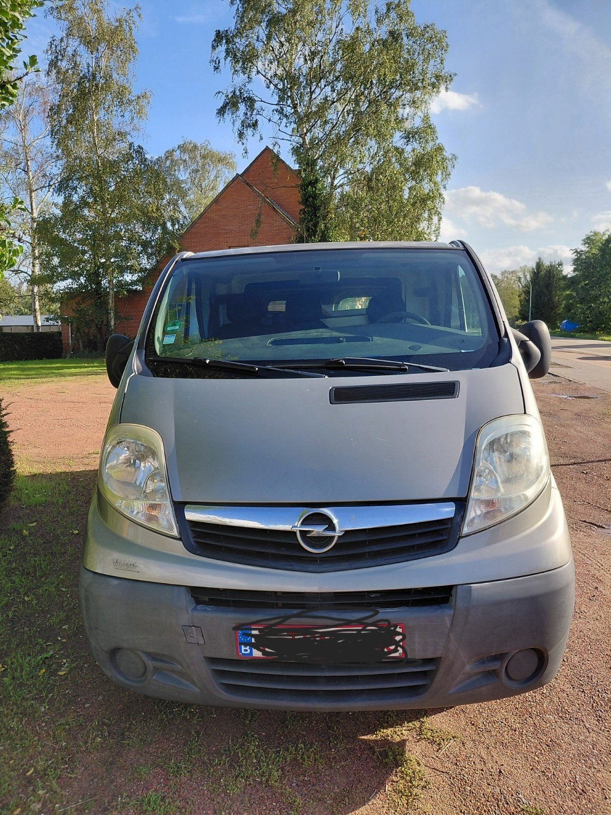 opel vivaro, Voorwielaandrijving, 4 deurs, Stof, Grijs