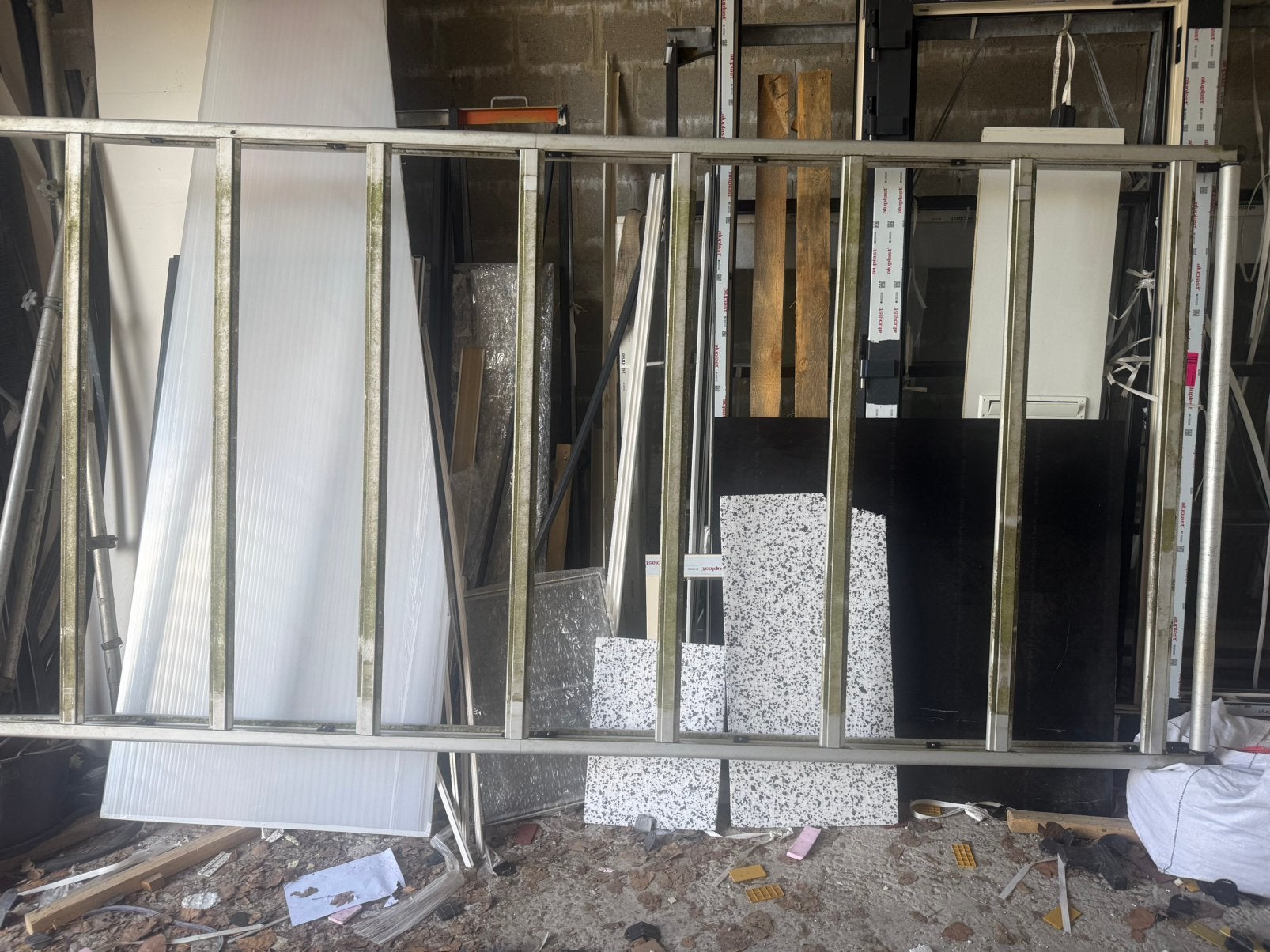 Aluminium imperiaal, deurladder en dakdragers Fiat Ducato L3, Autos : Divers, Enlèvement, Comme neuf