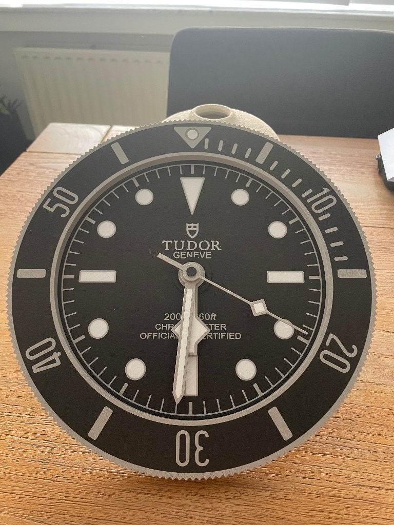 Tudor wandklok paraplu etalage staander, Ophalen, Nieuw, Overige typen