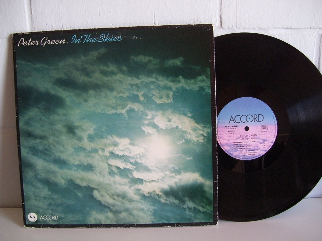 PETER GREEN  in the skies, CD & DVD, Vinyles | Jazz & Blues, 12 pouces, Pressage original, Enlèvement ou Envoi, Utilisé