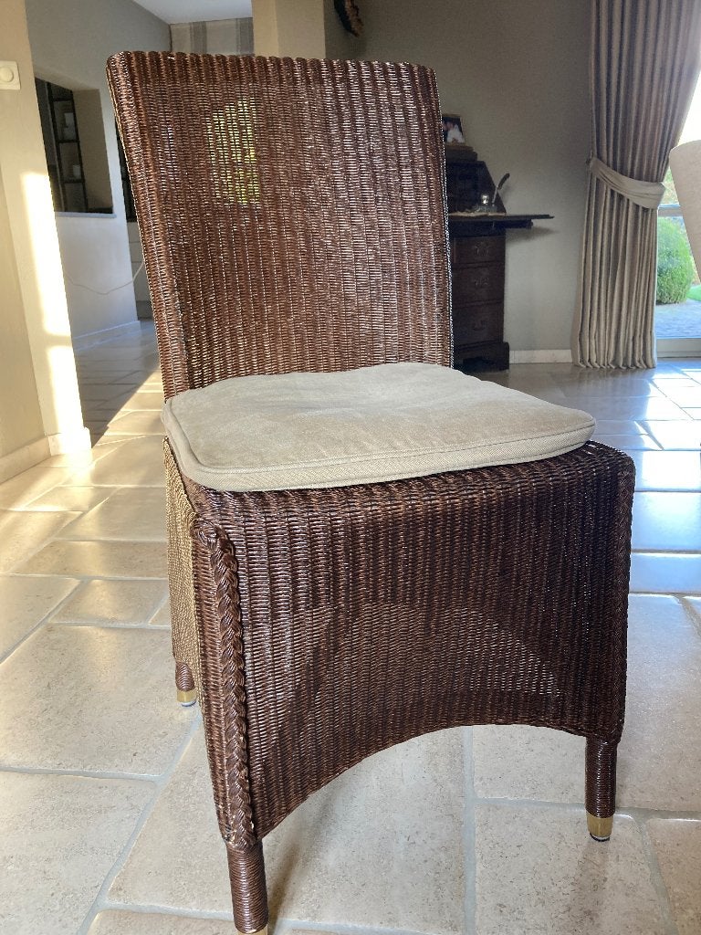 Vincent Sheppard stoelen, Osier ou Rotin, Comme neuf, Brun, Enlèvement