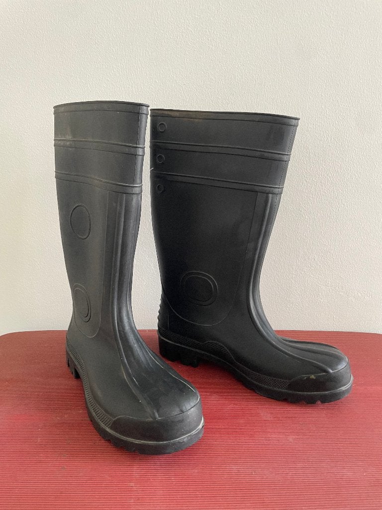 Bottes supérieures en acier, Enlèvement, Comme neuf