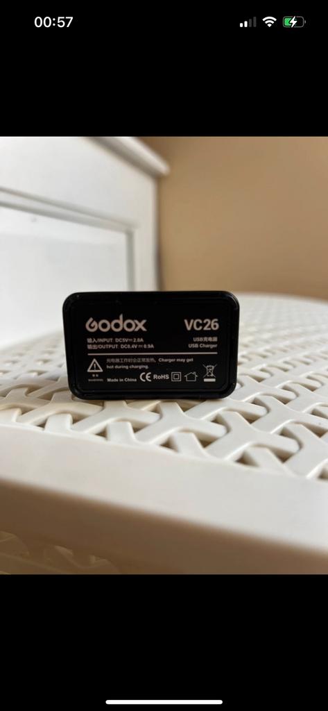 Godox VC26 lader, Verzenden, Zo goed als nieuw