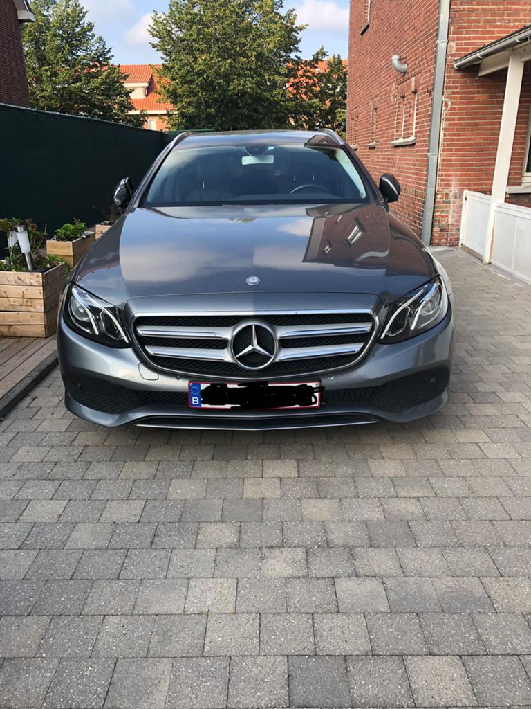 Mercedes E200 d, Auto's, Mercedes-Benz, Automaat, Leder, Particulier, Zilver of Grijs