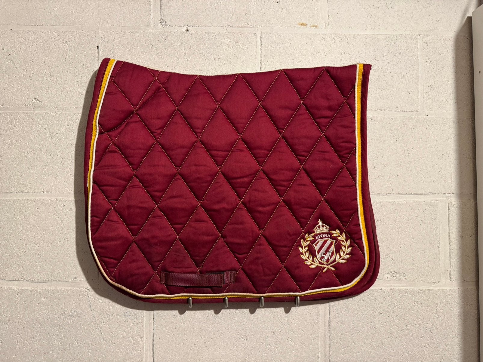Tapis Epona, Animaux & Accessoires, Full (L), Enlèvement ou Envoi, Tapis de selle, Comme neuf