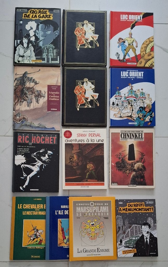 DIFFERENTES BD integrales Dupuis Le lombard DELCOURT, Série complète ou Série, Enlèvement ou Envoi, Comme neuf