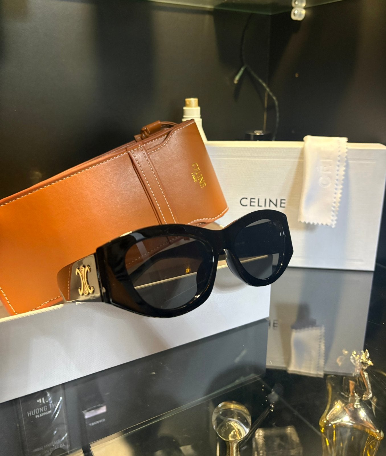 Lunette Celine noir  femme, Enlèvement ou Envoi, Comme neuf