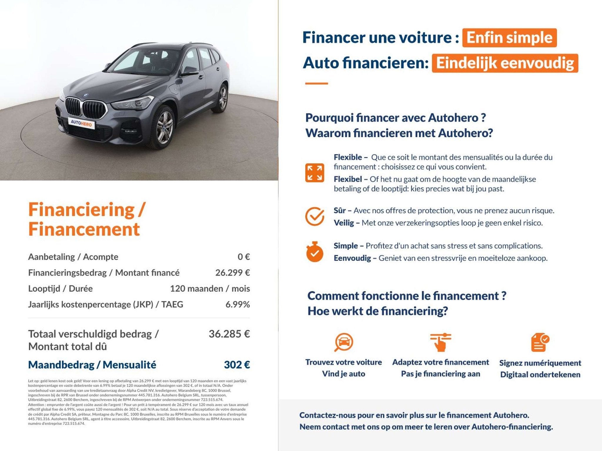 BMW X1 xDrive 25e M Sport (bj 2022, automaat), Auto's, Gebruikt, Adaptive Cruise Control, 1820 kg, Elektrisch