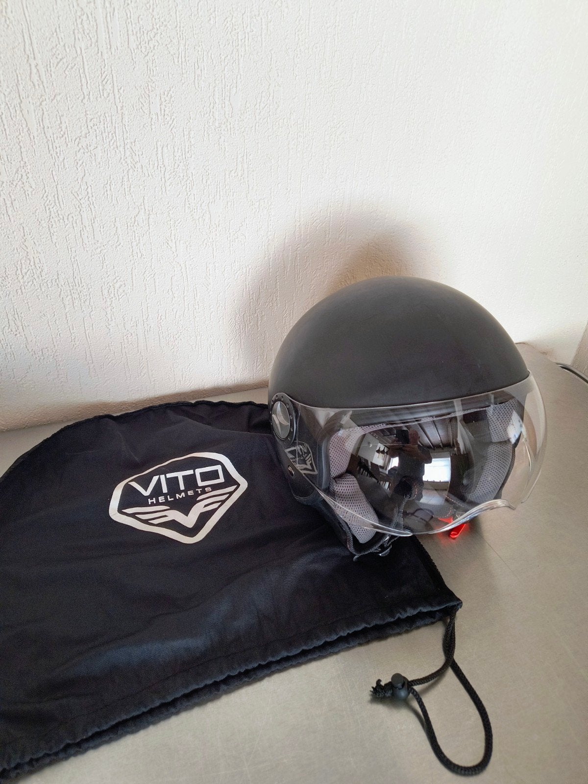 Casque de cyclomoteur, Enlèvement ou Envoi, Utilisé, Large, VITO