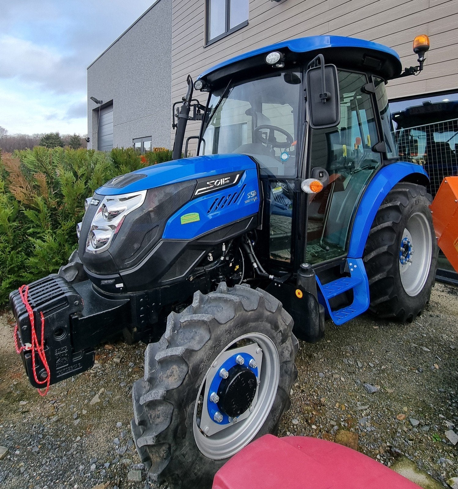 tracteur solis 50, Enlèvement