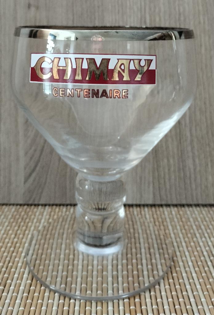 verre CHIMAY centenaire collection, Collections, Enlèvement, Comme neuf, Verre ou Verres