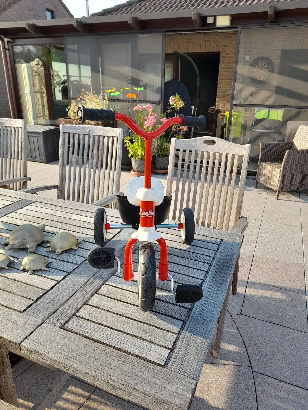 Tricycle Smoby, Enlèvement