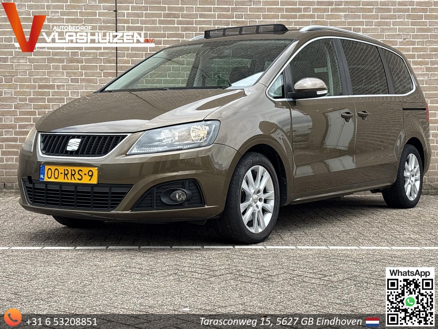 Seat Alhambra 2.0 TDI Style 7 Persoons DSG | Pano | Climate, Autos, Seat, Achat, Entreprise, 149 g/km, Noir