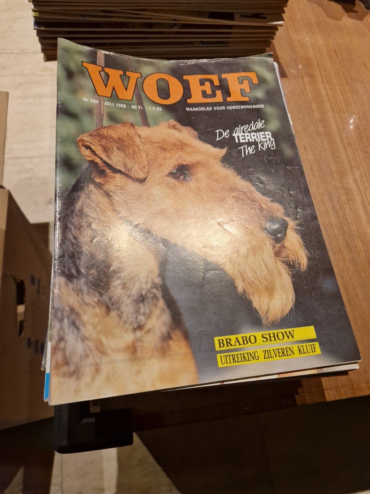Oude woef magazines, Enlèvement ou Envoi