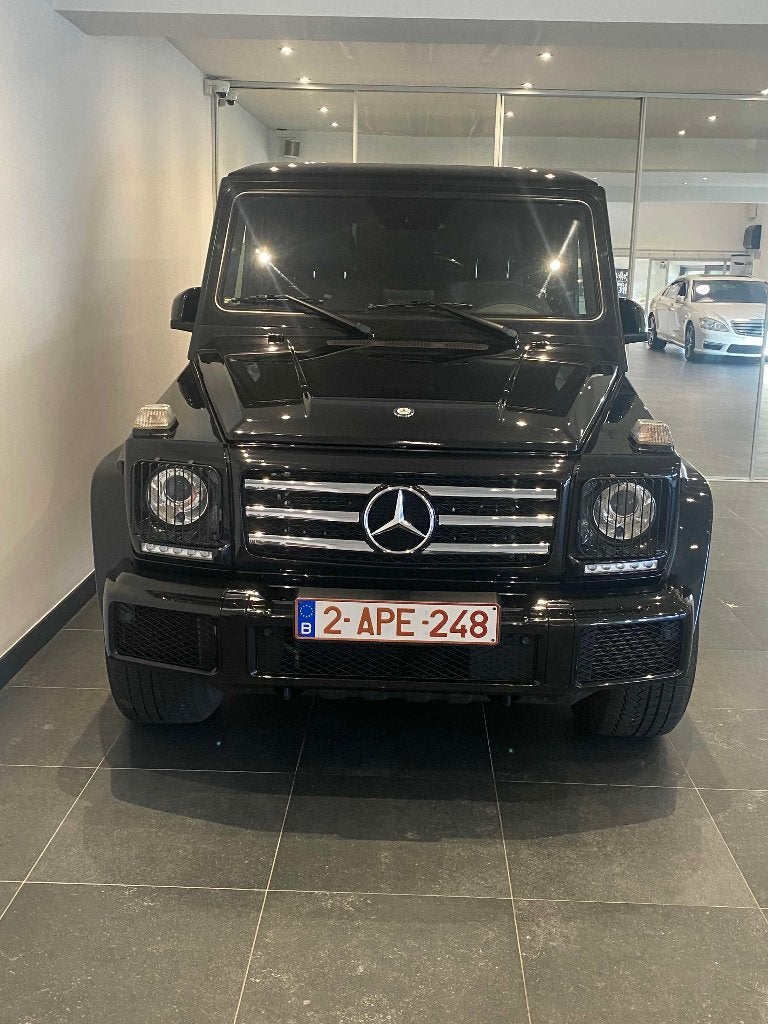 Mercedes G500 2017, Auto's, Mercedes-Benz, Automaat, G-Klasse, Zwart, Leder