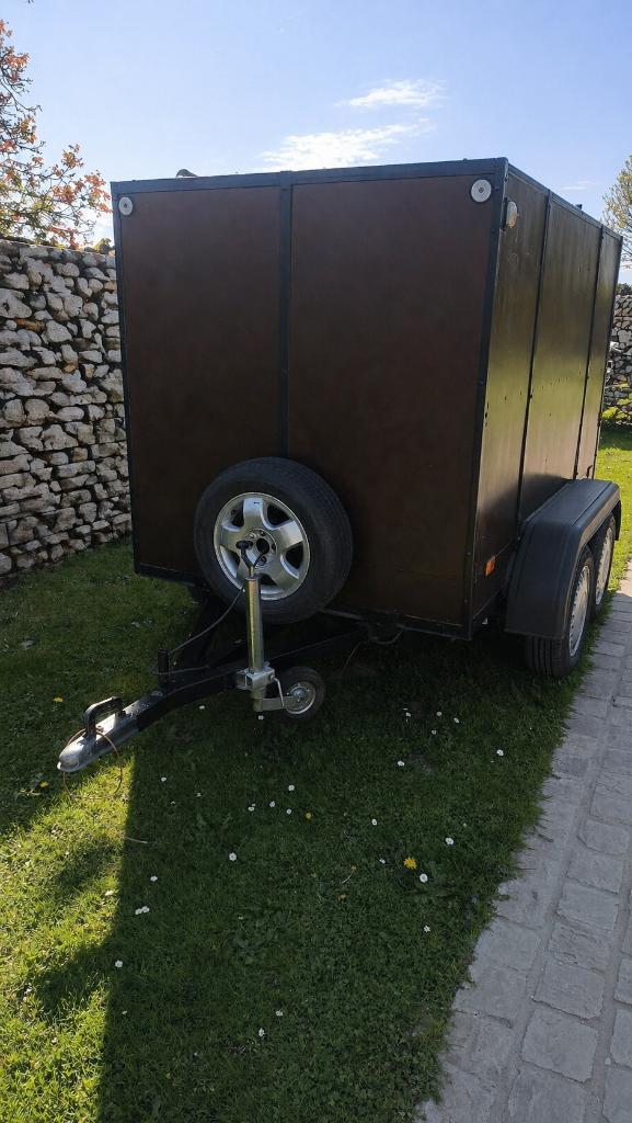 Remorque fermée, Auto diversen, Aanhangers en Bagagewagens, Ophalen, Gebruikt