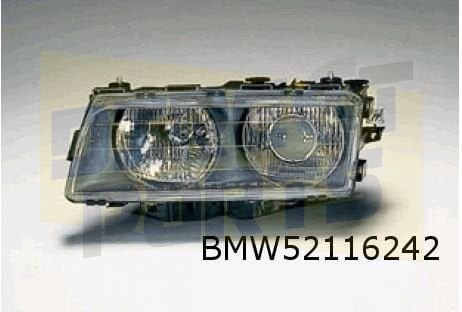BMW 7-serie (-10/98) koplamp Rechts (Chromeline) OES! 631283, Neuf, -, -, Envoi