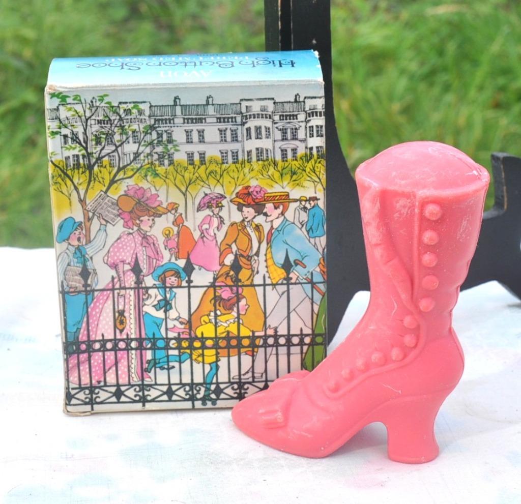savon avons vintage comme neuf high button shoe, Collections, Enlèvement ou Envoi, Comme neuf
