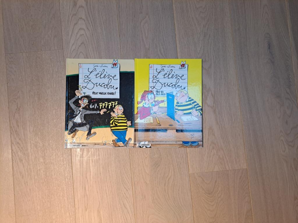 Lot de 2 BD L'élève Ducobu (Tomes 11, 13), Livres, Plusieurs BD, Enlèvement, Comme neuf, Zidrou