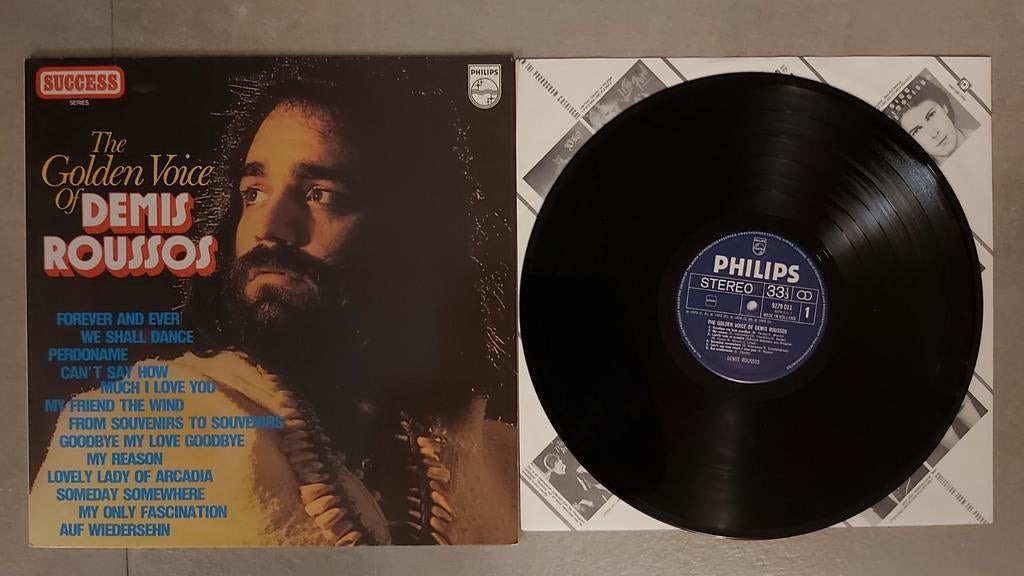 The Golden Voice of Demis Roussos, Enlèvement ou Envoi, Comme neuf, 12 pouces, Pop