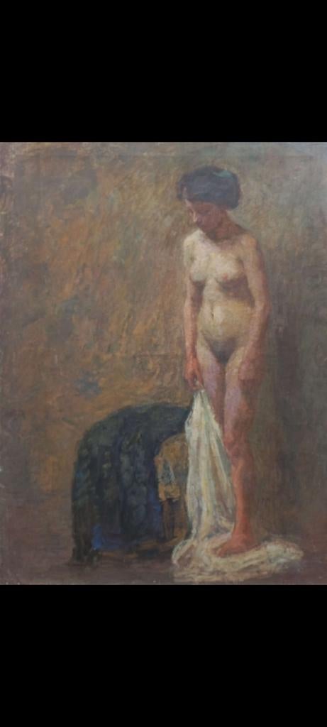 Naakte vrouw, Antiek en Kunst, Ophalen of Verzenden