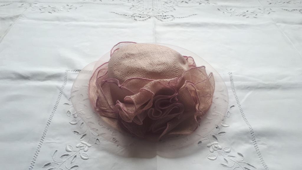 Chapeau de cérémonie (Rose), Neuf, Autre, Chapeau, Enlèvement