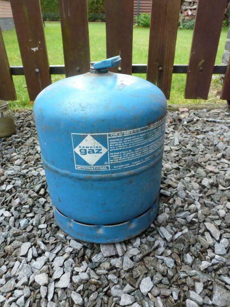 camping gaz flesjes diverse afmetingen, Ophalen, Gebruikt