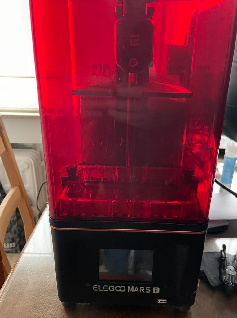 Imprimante 3D elegoo mars P, Ophalen