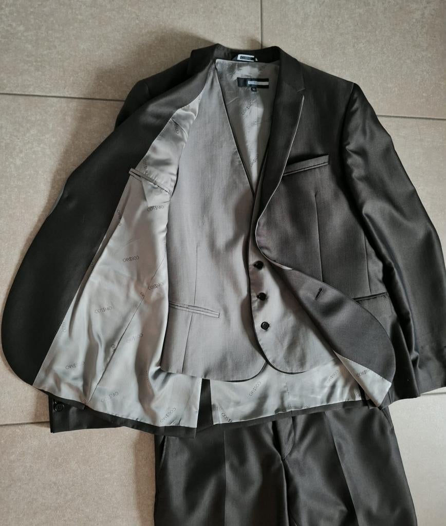 Trouwkostuum in perfecte staat M50, Kleding | Heren, Ophalen of Verzenden, Bruin