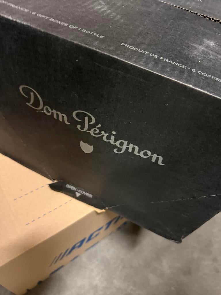 6 flessen Dom Perignon 2002 Warhol, Ophalen of Verzenden, Nieuw, Champagne