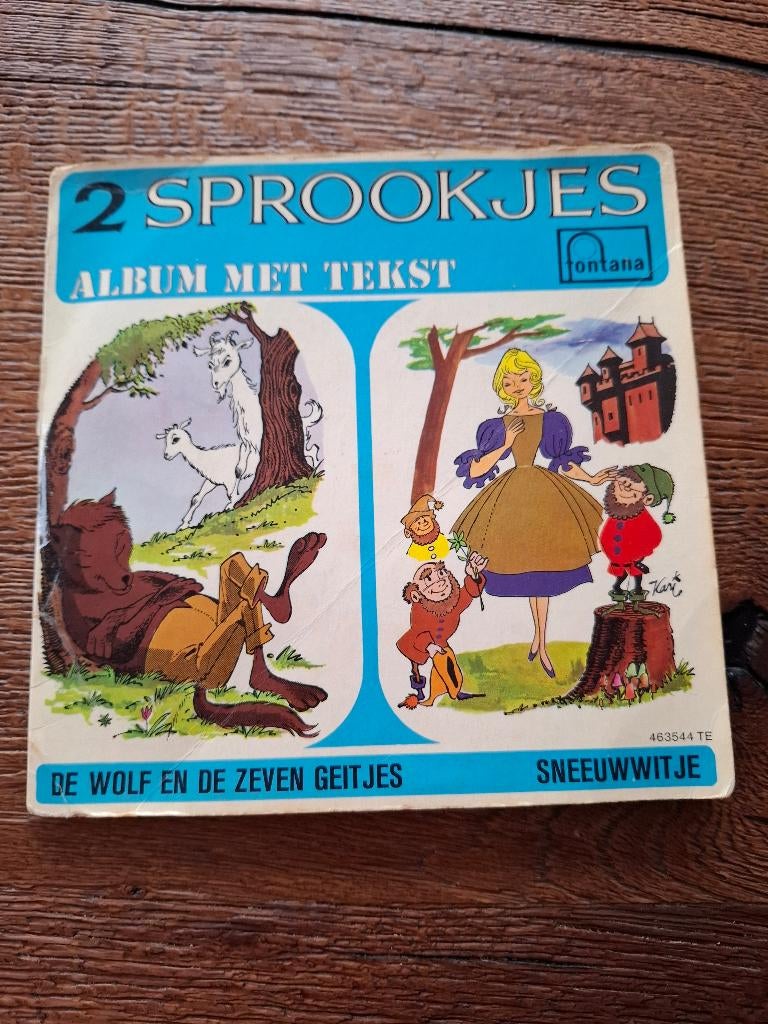 VINTAGE: sprookjes: Paula Semer en Herman Niels vertellen, Ophalen, Gebruikt, Verhaal of Sprookje