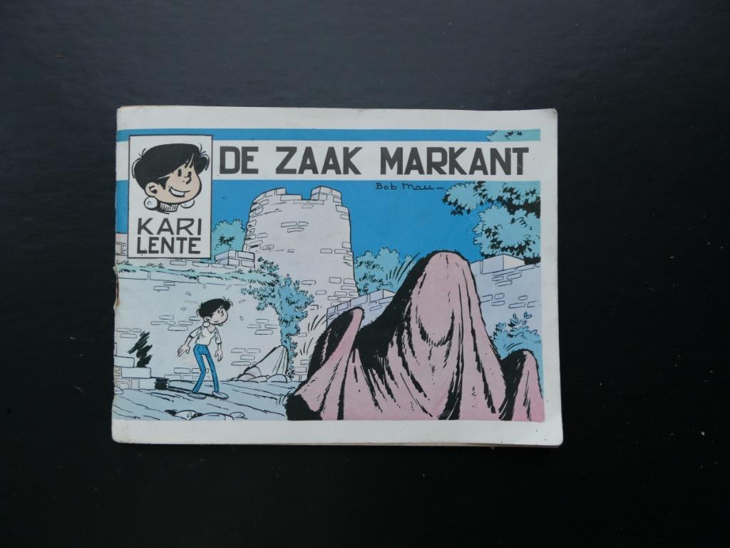 Kleine strip De zaak markant, Eén stripboek, Ophalen of Verzenden, Gelezen, Bob Mau