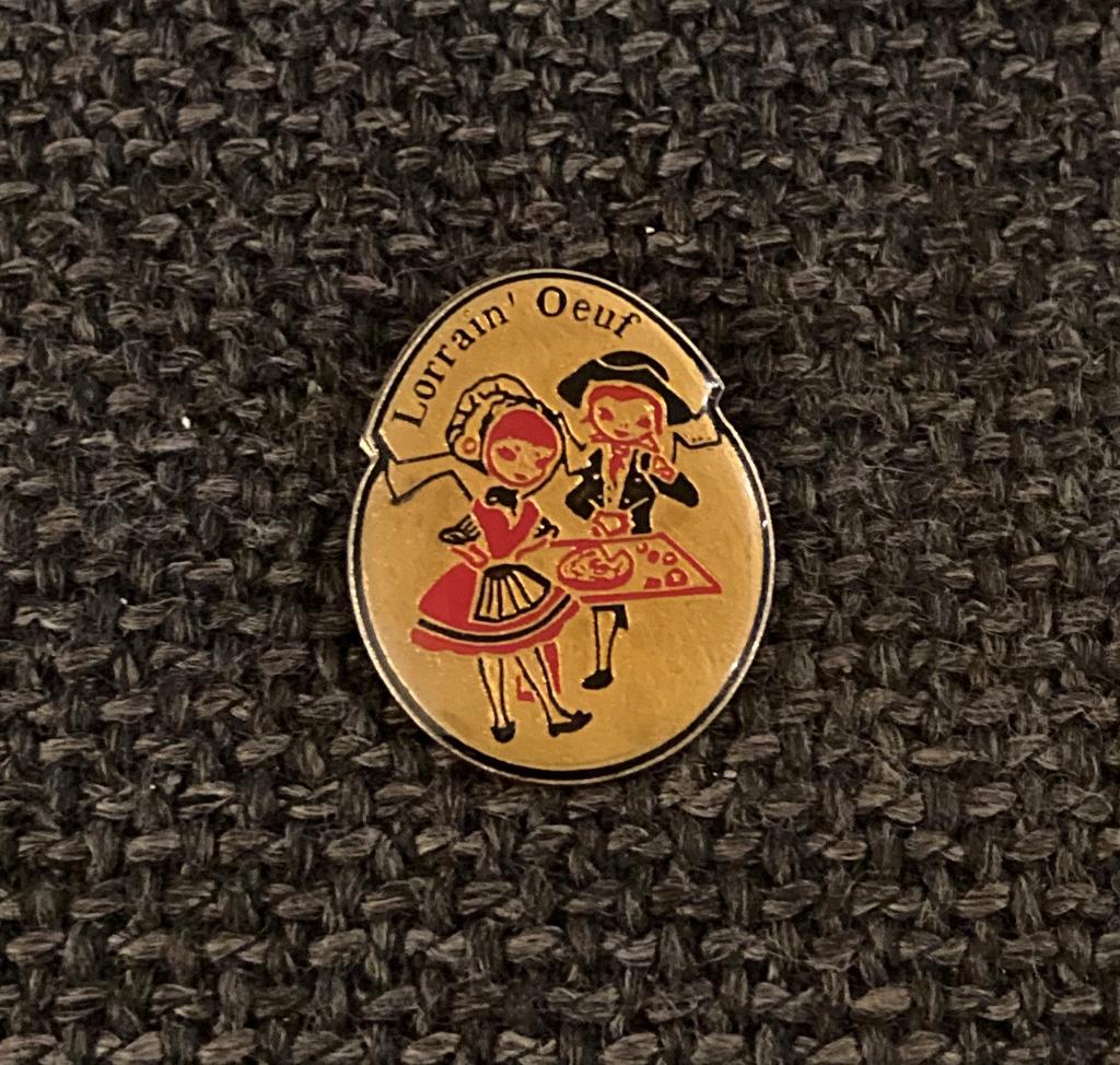 PIN - LORRAIN OEUF, Verzenden, Gebruikt, Overige onderwerpen, Speldje of Pin