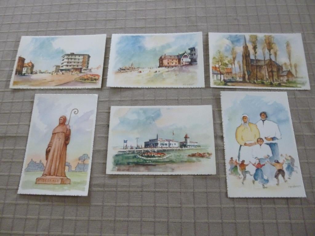postkaarten koksijde - sint idesbald, Verzamelen, Ophalen of Verzenden