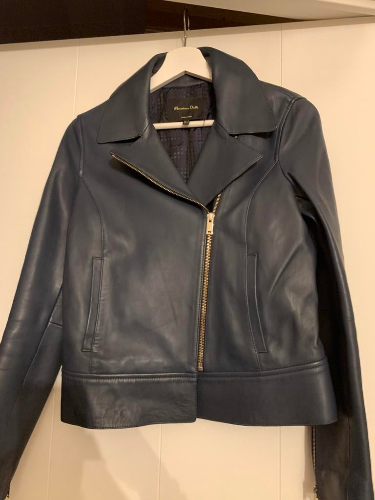 lederen vest Massimo Dutti small, Enlèvement ou Envoi, Comme neuf