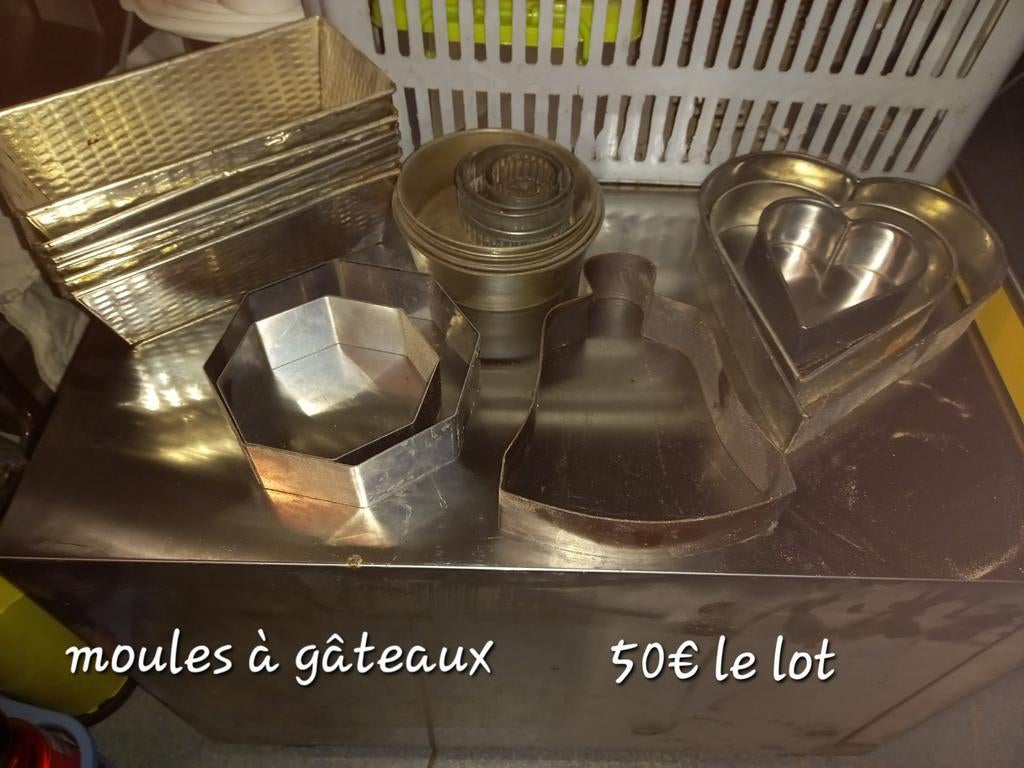 Moules à gâteau, Enlèvement