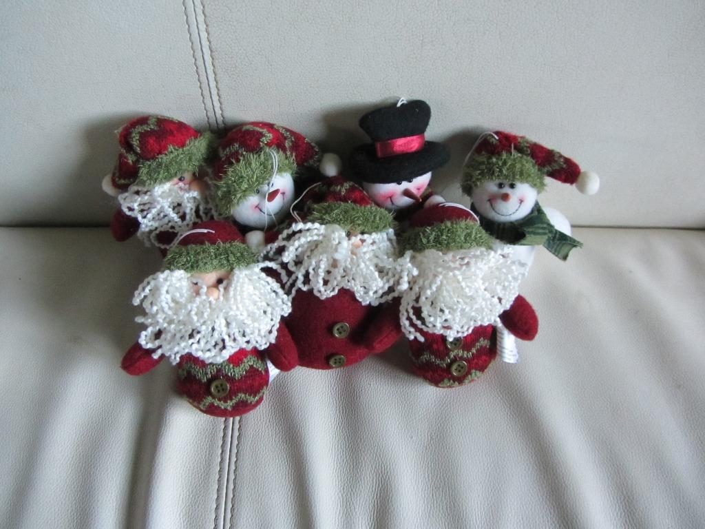 7 figurines de Noël à suspendre, Enlèvement, Neuf