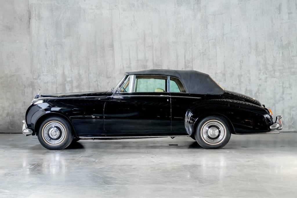 1962 Rolls-Royce Silver Cloud 2 DHC-H.J. Mulliner, Autos, Cuir, Achat, Intérieur cuir, Beige