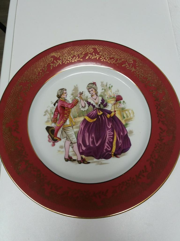 Assiette de limoges france., Enlèvement ou Envoi