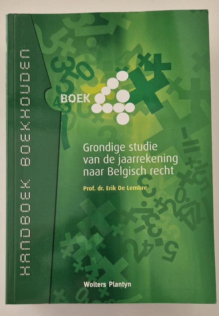 Handboek boekhouden (boek 4) Grondige studie van de jaarreke, Ophalen of Verzenden, Zo goed als nieuw