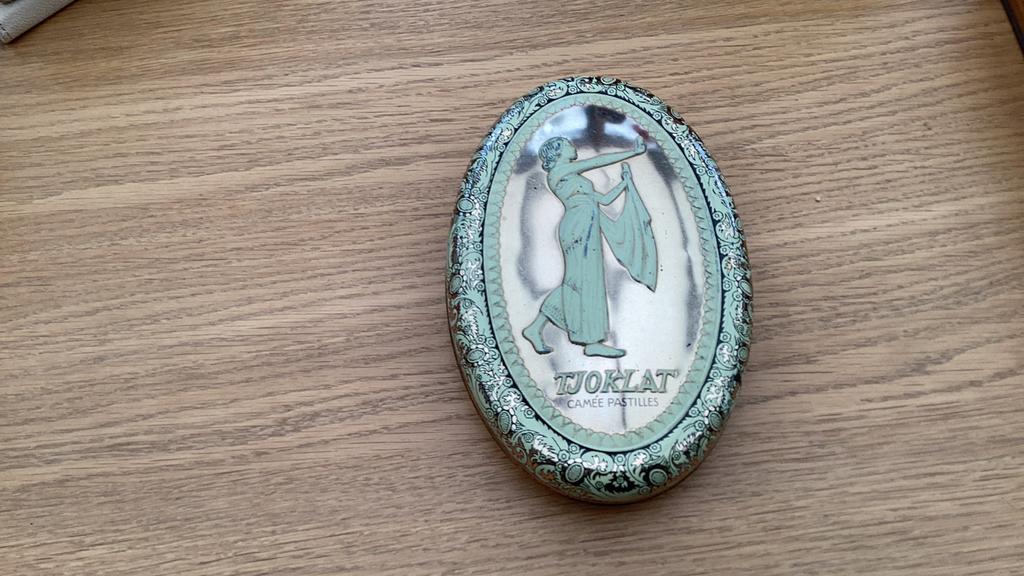 Blikken doos Tjoklat, Ophalen of Verzenden